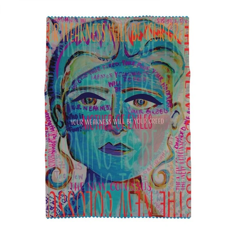 Mother of Exiles Tea Towel