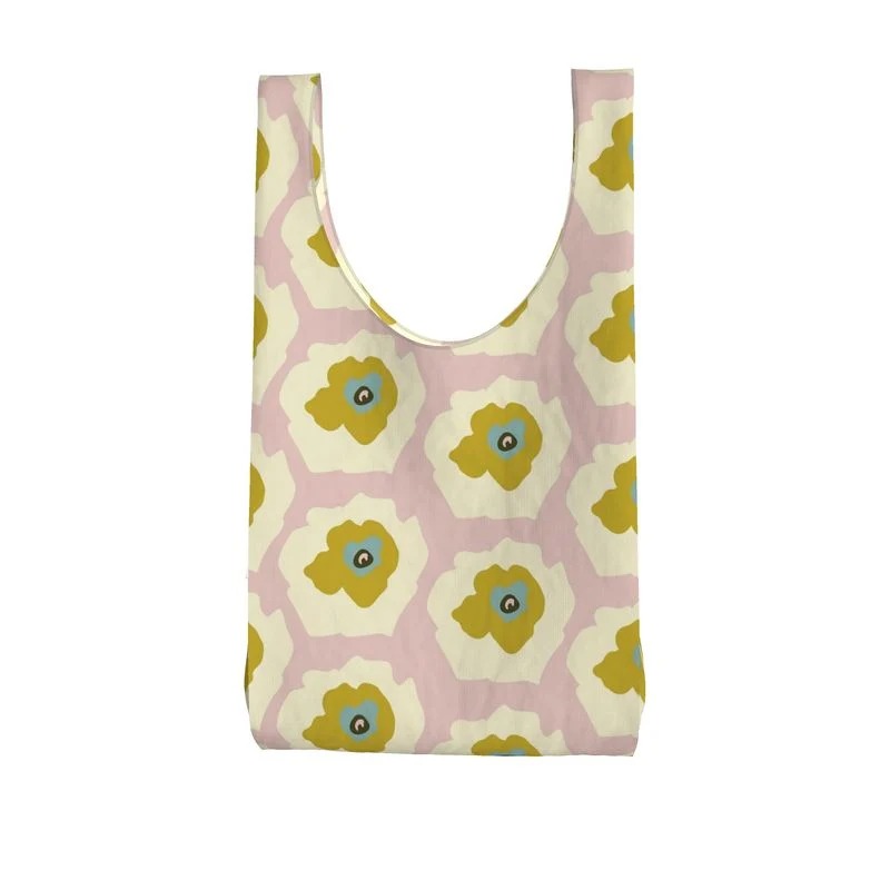 Jardin Parachute Shopping Bag in Strawberry Chiffon - Image 2